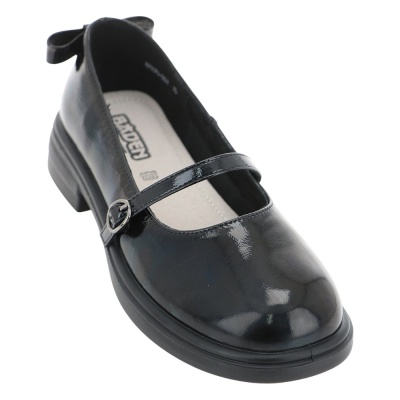 Туфли школьные Baden KPA019-051 чёрный 01